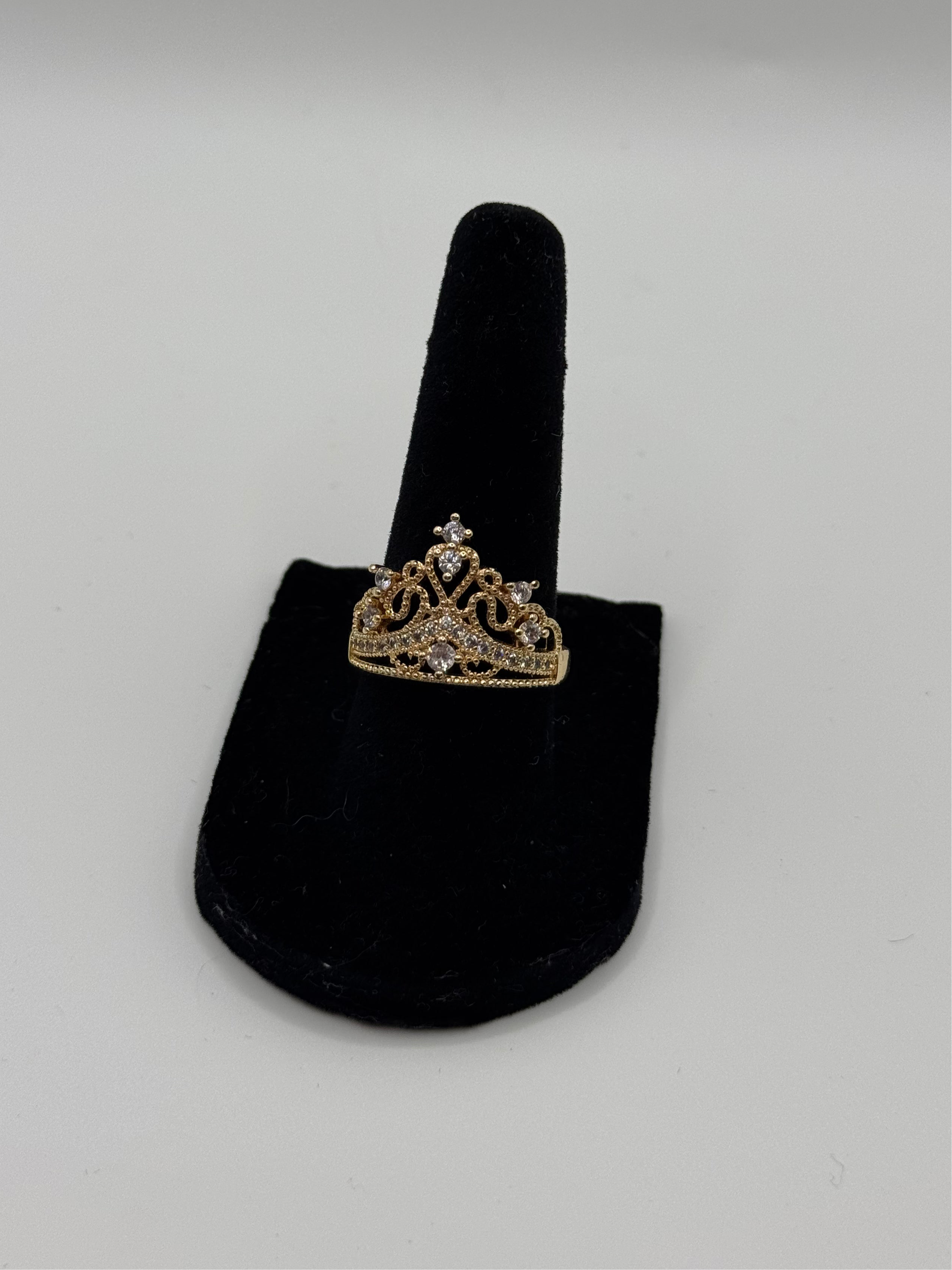 Golden Tiara Ring